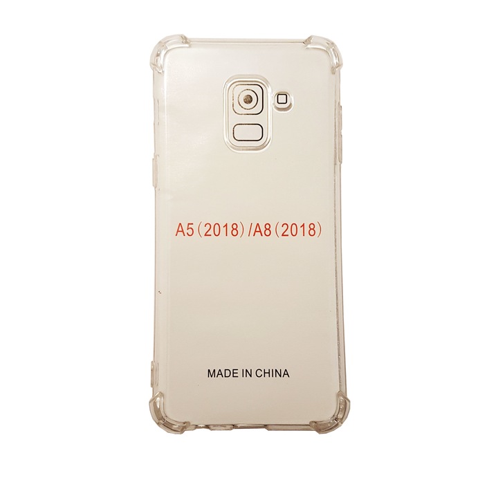 Husa Antishock pentru Samsung Galaxy A5 2018, A8 2018, A530 Gel Transparenta
