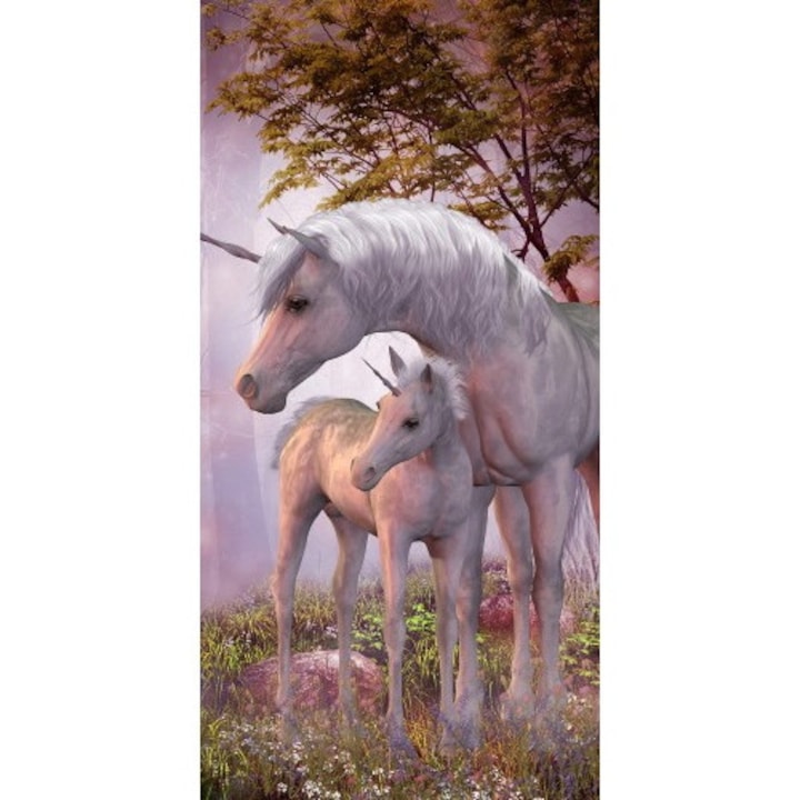 Плажна кърпа, Faro, Памук, 70x140 см, Многоцветна
