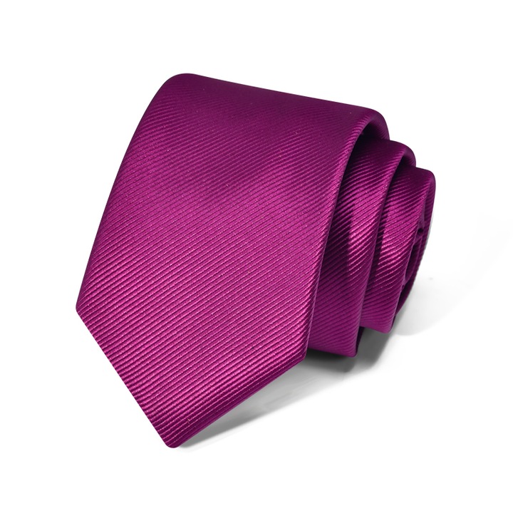 Cravata de matase roz magenta 145cm x 7cm x 3.5cm