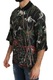 Férfi ing, Dolce & Gabbana, Black Volcano Sicily, Multicolor, S
