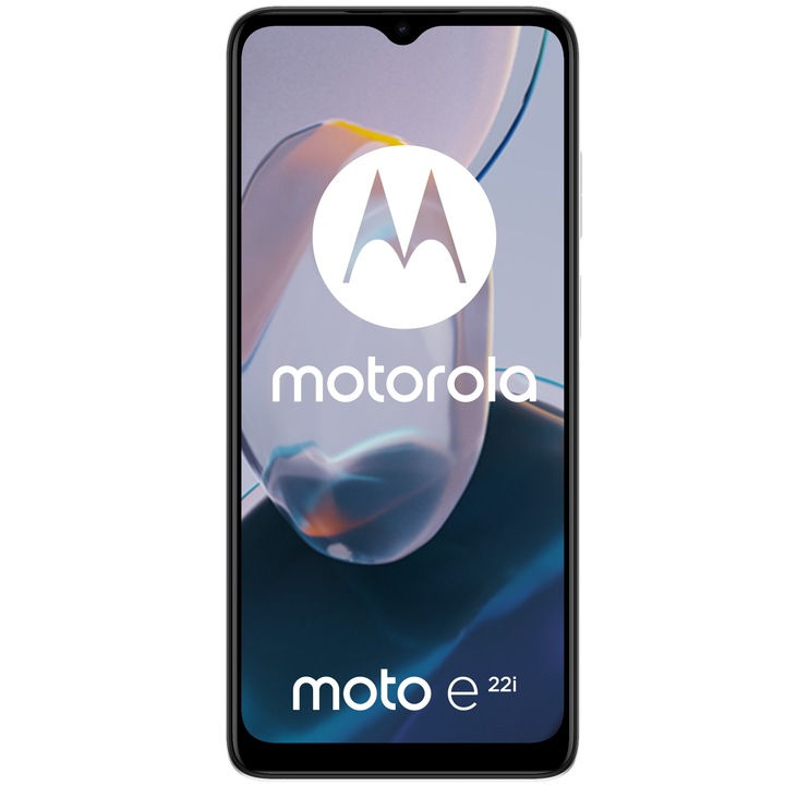 Смартфон Motorola Moto E22i, 32GB, 2GB RAM, 4G, Winter White