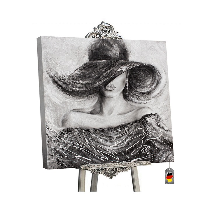Tablou pictat manual " Farmec" 90x90cm