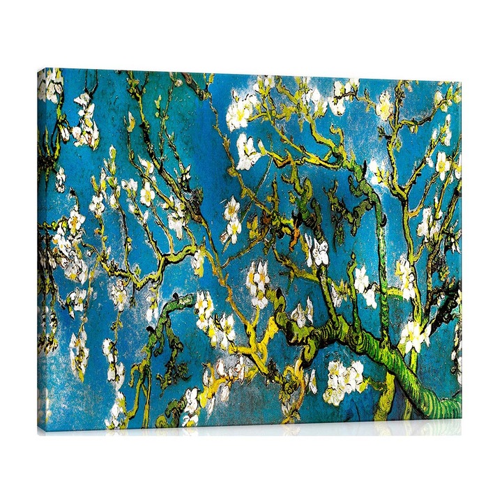 Tablou canvas Artgeist, Blooming Almond Wide, 120 x 60 cm