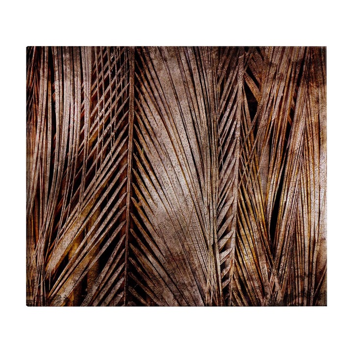 Tablou canvas Artgeist, Dark Palms Wide, 120 x 80 cm