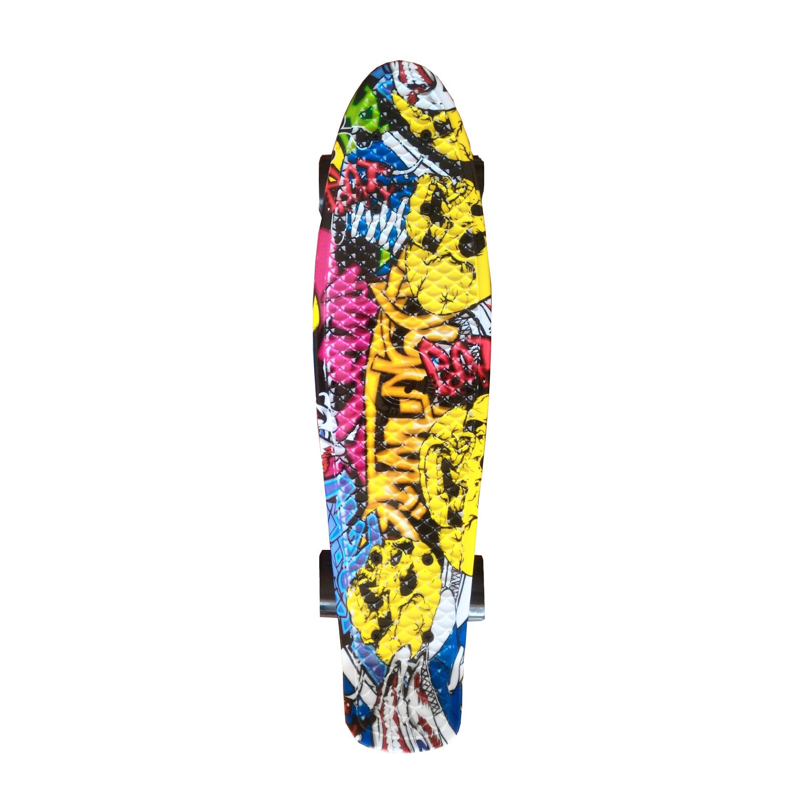 Skateboard longboard penny board model Retro Grafitti, 57cm lungime, 50kg