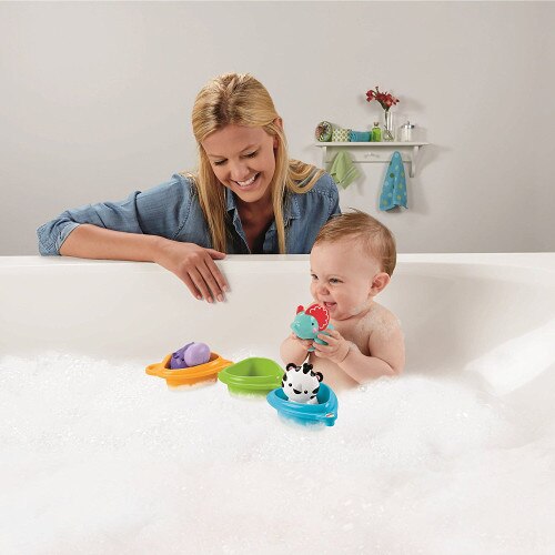 Fisher price scoop n link sale bath boats