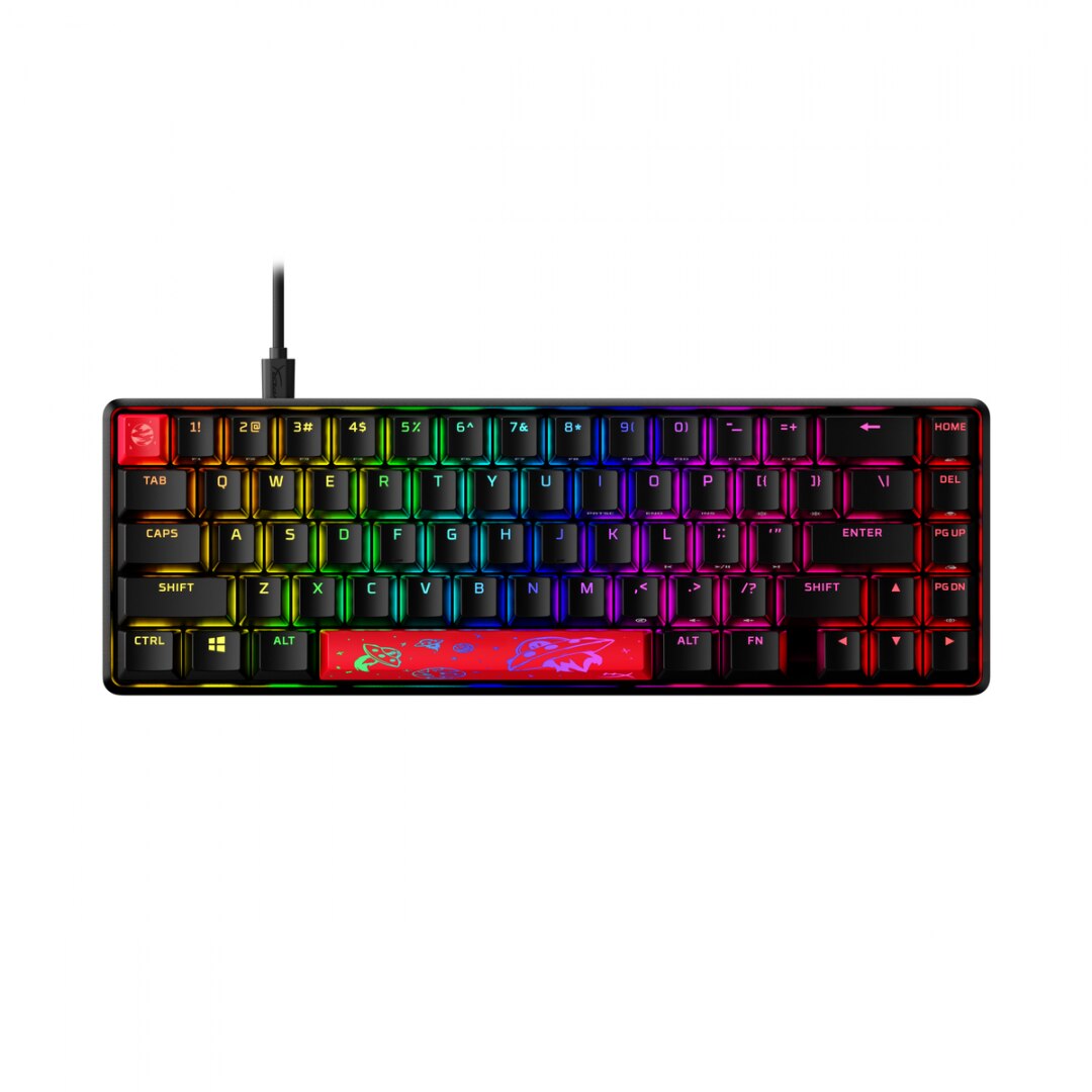 Tastatura Hp Hyperx Alloy 65 Red Tastatura RGB, "4P5D6Aa#Aba"