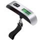 Cantar pentru bagaje, Vaxiuja, Portabil, LCD, Digital, 50 kg, Argintiu/Negru