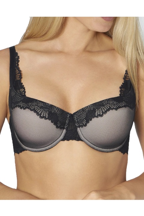 Sutien, Triumph Lace Spotlight WHP 01, 10201570, Negru, 75E