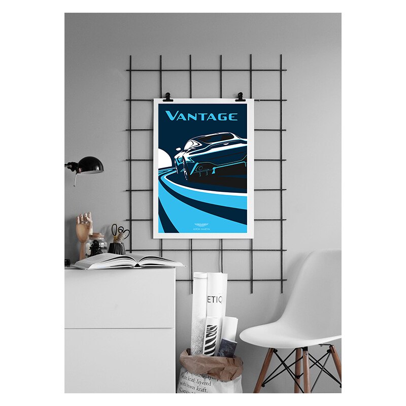Постер Doboxo, Vantage, Дървена Рамка, 50 x 70 - eMAG.bg
