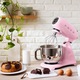 Планетарен миксер Smeg SMF03PKEU, 50's Style, 800 W, 4.8 л купа, 10 скорости, Розов