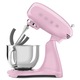 Планетарен миксер Smeg SMF03PKEU, 50's Style, 800 W, 4.8 л купа, 10 скорости, Розов