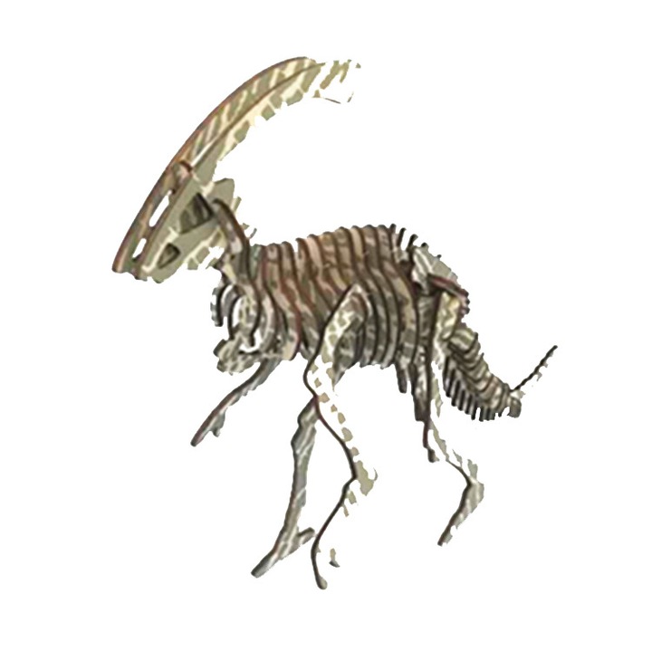 Puzzle 3D, KinderPub, Dinozaur, 6+