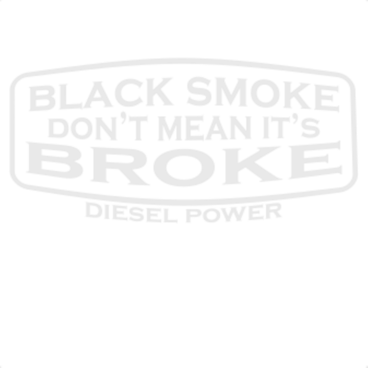 Sticker decorativ perete, auto si geam, Black smoke, Alb, 25 cm