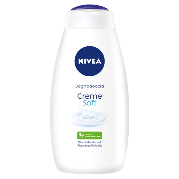 Nivea Creme Soft tusfürdő, 750 ml