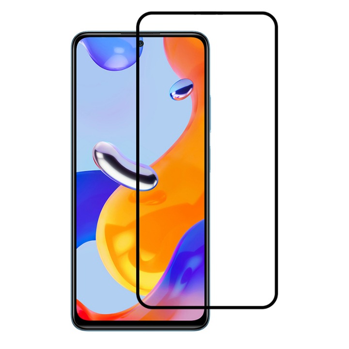 Защитно фолио за телефон TGC-0548, PowerTech, Secure glass, 5D, Съвместимо с Xiaomi Note 11 Pro