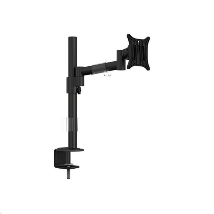 Multibrackets Стойка за бюро Officeline Single I, накланяща се, въртяща се скоба, 15" - 30", черна (7350073735839) (7350073735839)