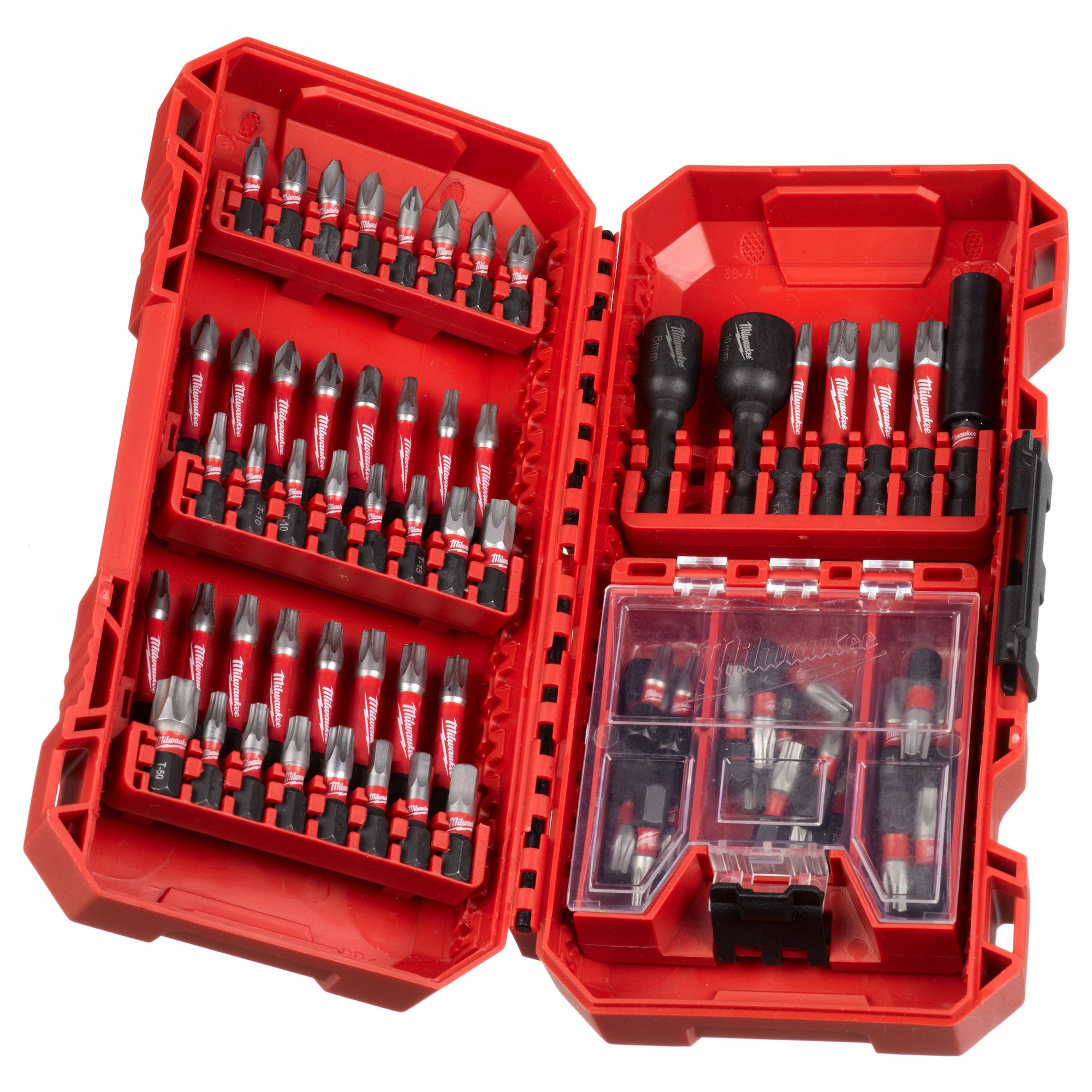 Set profesional SHOCKWAVE pentru insurubat 75 piese, TX10/TX15