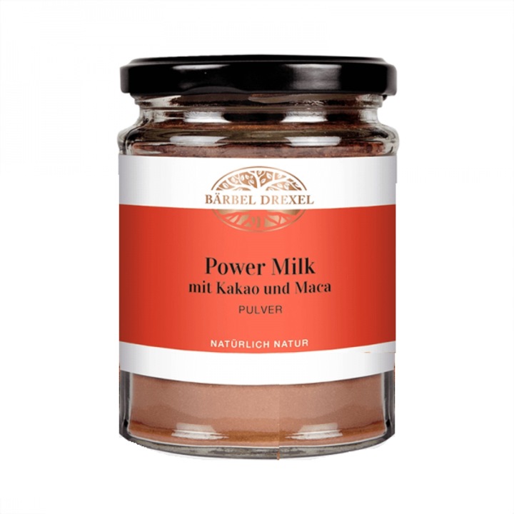 Supliment alimentar, Barbel Drexel, Power Milk mit Kakao und Maca Pulver, Lapte energizant cu cacao, maca si scortisoara, Pudra, 120 g