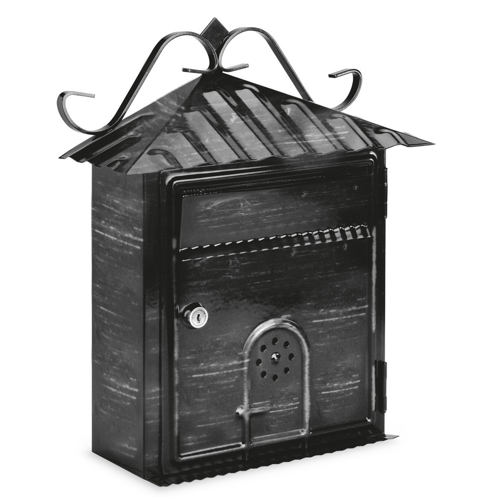 Cutie postala exterior din otel galvanizat anticoroziv, Technomax, NIN/FB, 355 x 285 x 115 mm