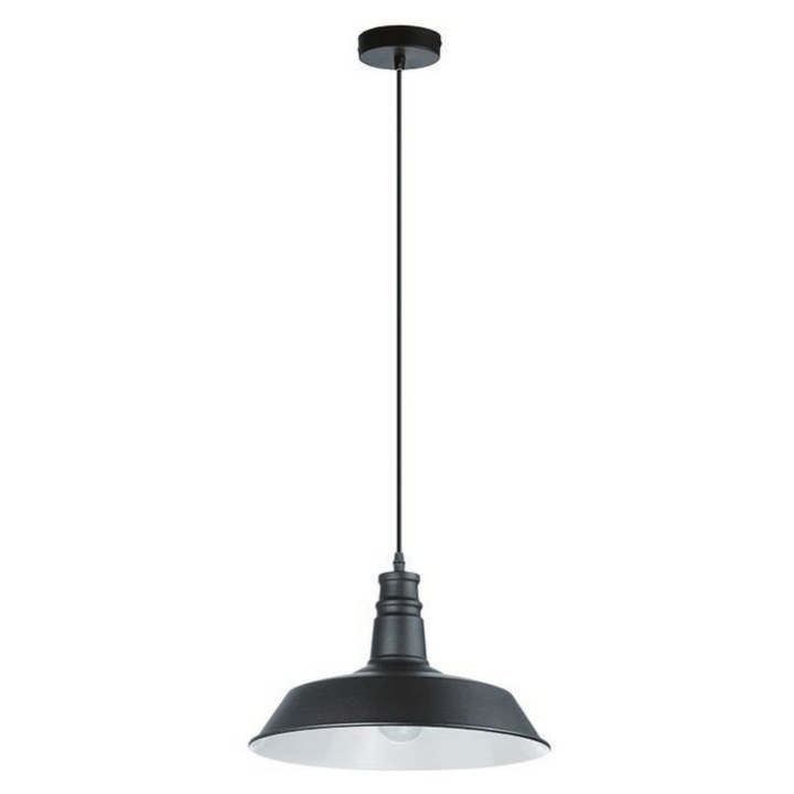 Pendul ANTIQ diametru 36cm E27 40W negru