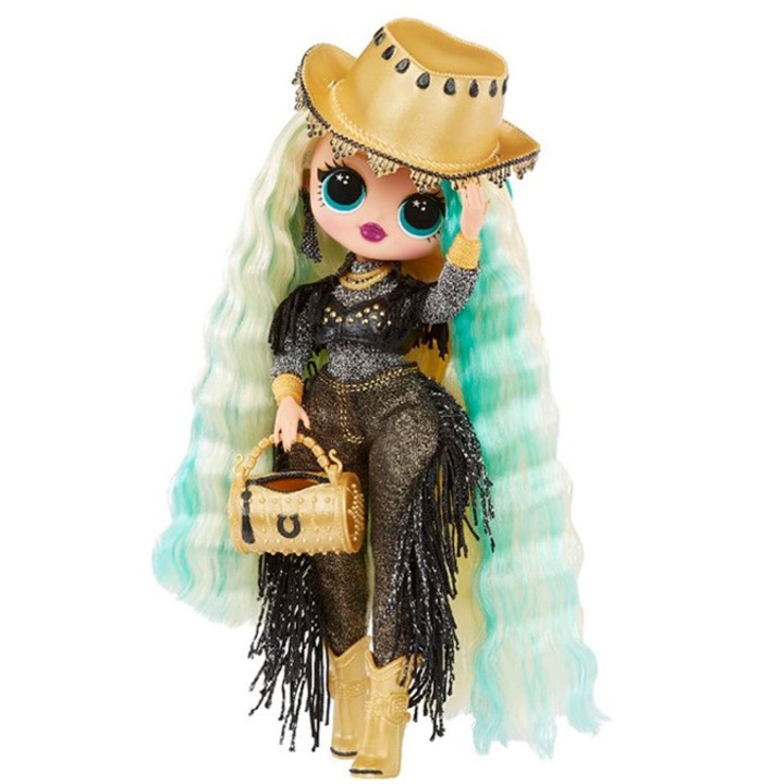 Papusa cu accesorii L.O.L. Surprise! OMG S7 Western Cutie, 27 cm