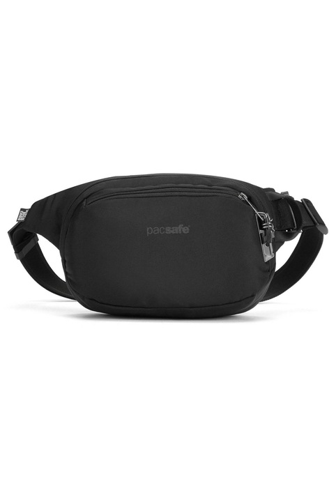 Чанта Pacsafe Vibe 100, Pacsafe, найлон/полиестер, 16x27x9 см, 4 л, черна