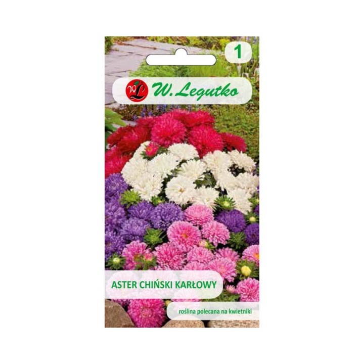 Seminte de ochiul boului chinezesc pitic mix, 0.6 gr, Legutko