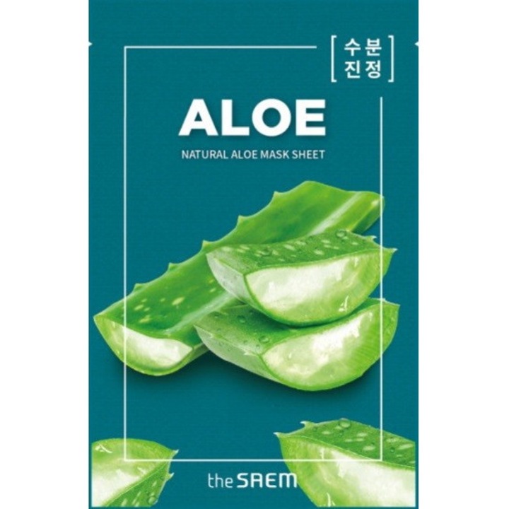 Салфетка маска с алое, The Saem, 21 мл