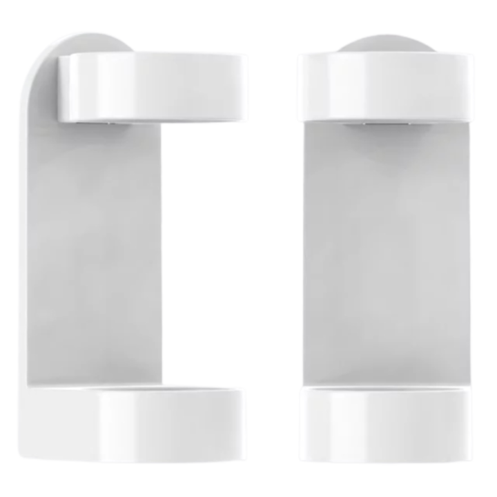 Комплект от 2 поставки за четки за зъби Oral-B, със стенен монтаж, с лепило 3M, цвят бял