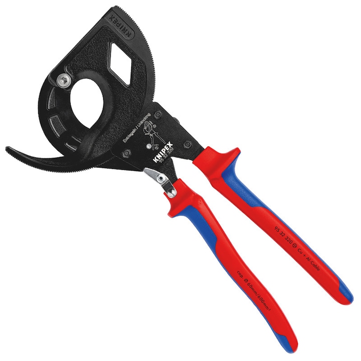 Ножица за рязане на медни и алуминиеви кабели