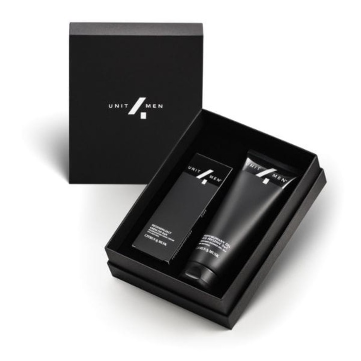 Set de regenerare Citrus & Musk, Unit4Men, Gel de dus, 200 ml si Crema de maini, 50ml