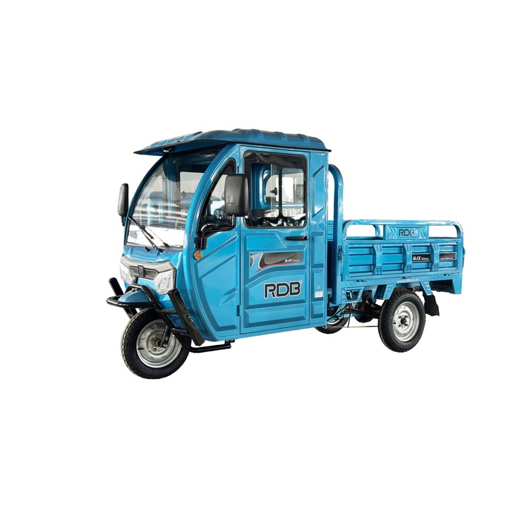 Triciclu electric RDB MAX-Klass, fara permis, 1500W, 25km/h, Albastru
