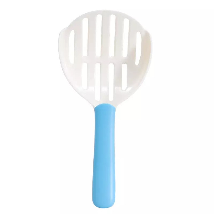 Lopatica litiera Bicolora ovala albastra