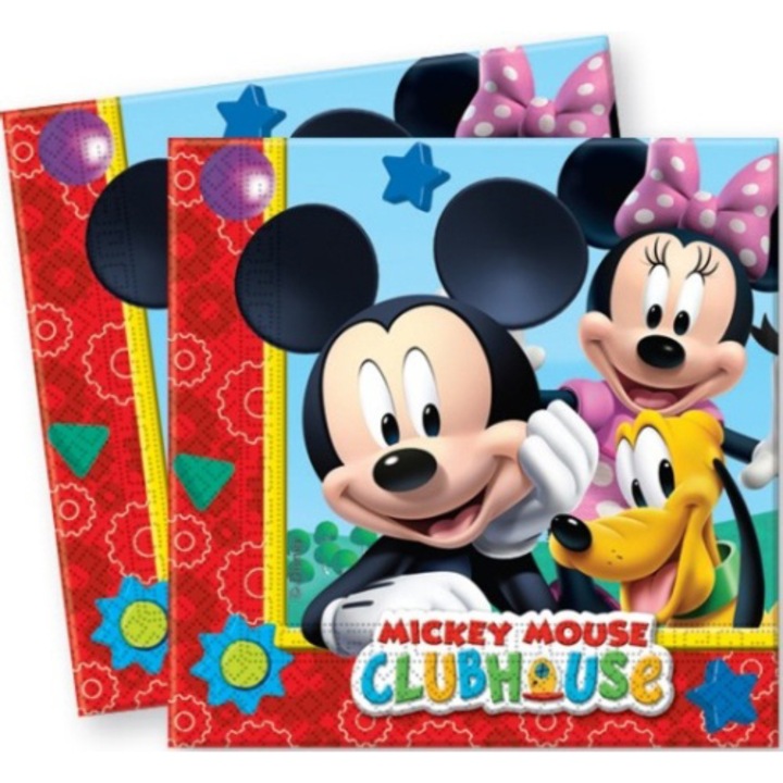 Set 20 servetele Mickey Playful Procos