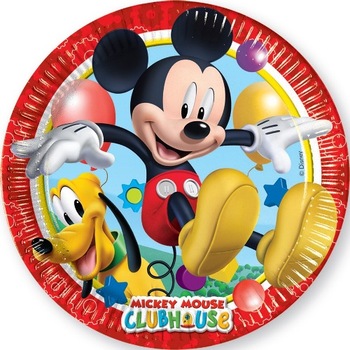 Set 8 farfurii Mickey Playful Procos, 20 cm Set 8 farfurii Mickey Playful Procos, 20 cm