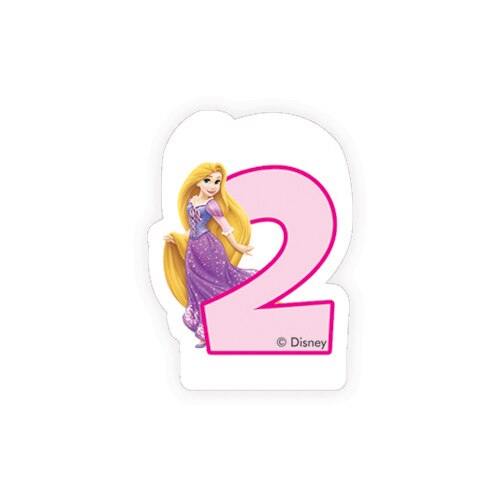 Lumanare tort cifra 2 Princess Procos