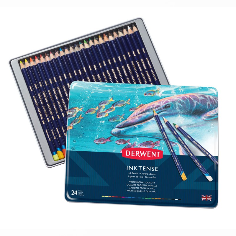 Set 24 creioane Derwent Inktense 0700929