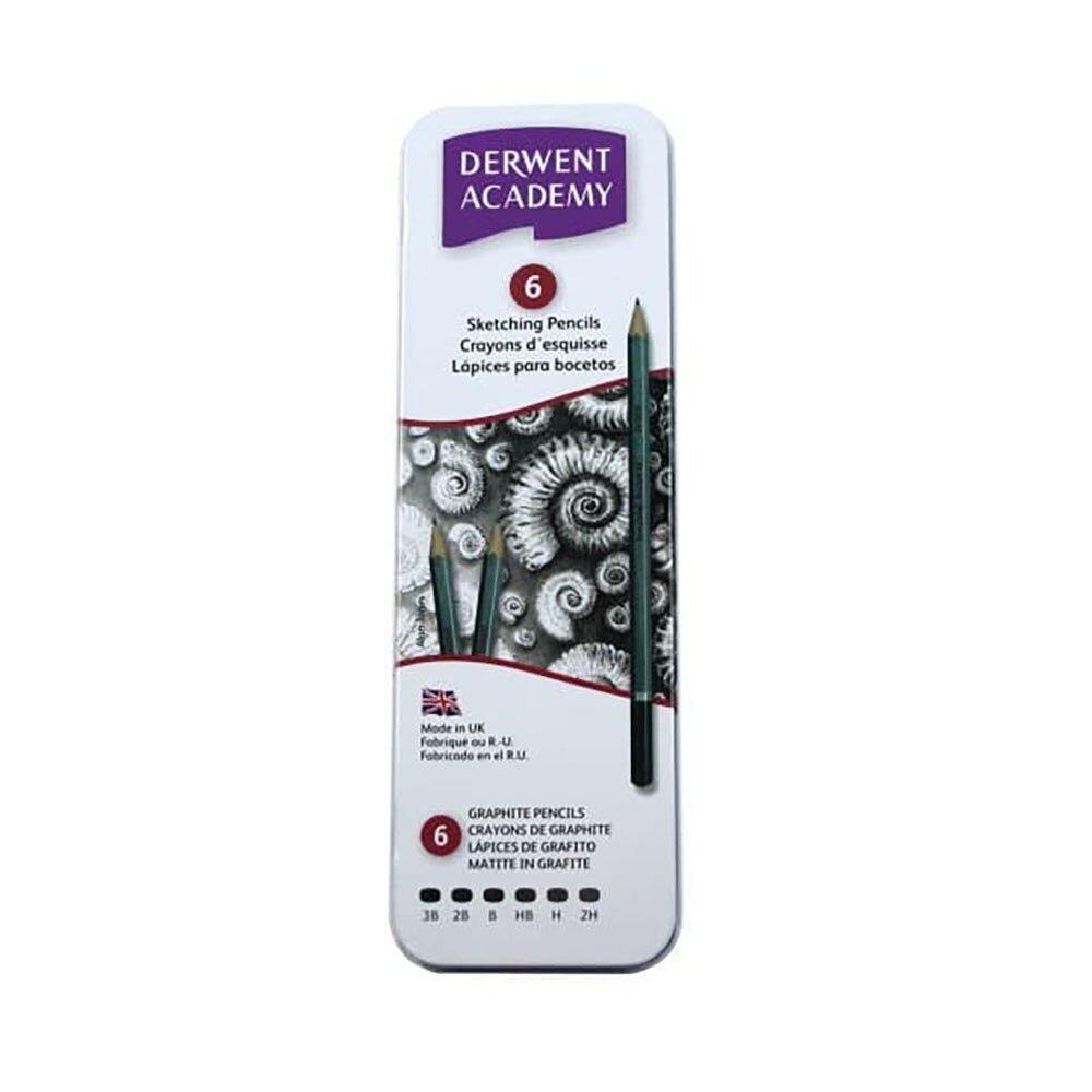 Set 6 creioane pentru schita, Derwent 2301945