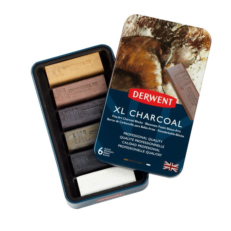 Set 6 carbuni XL Derwent, 2302009