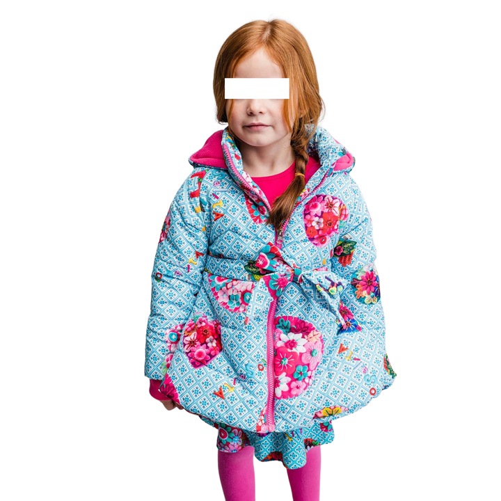Rosalita Senoritas-Bonners téli kabát kapucnival lányoknak