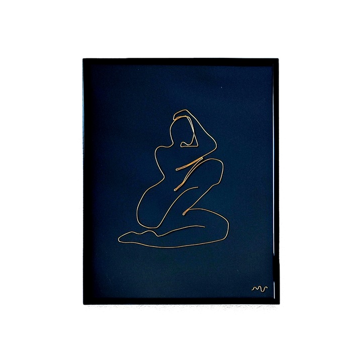 Tablou femeie nud, 21x30cm - varianta 4