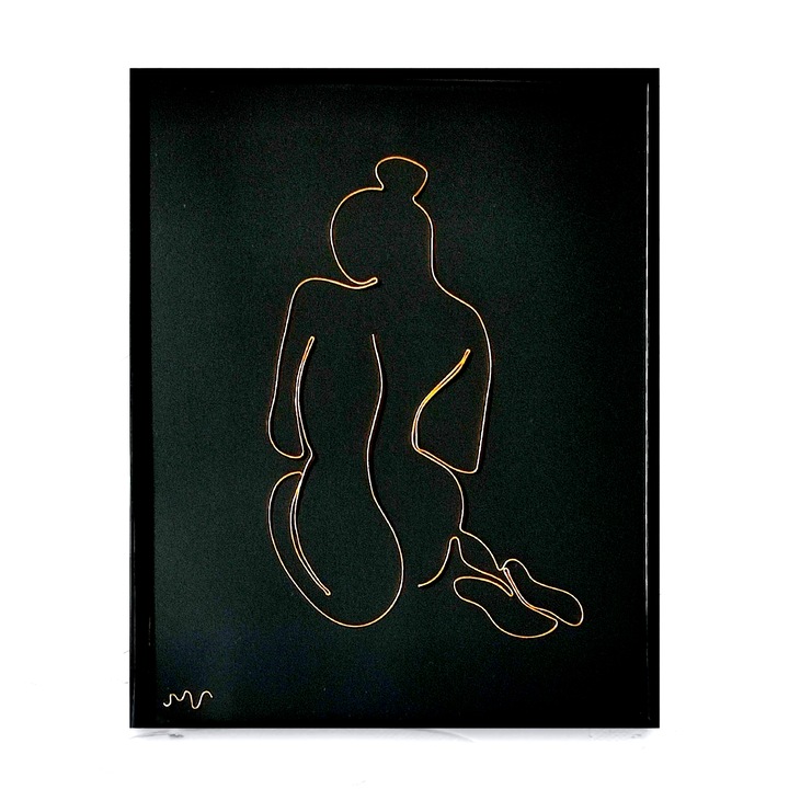 Tablou femeie nud, 21x30cm - varianta 7