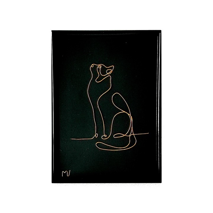 Tablou pisica, 18x24 cm - varianta 1