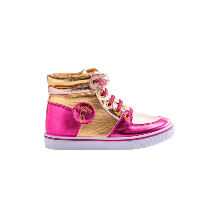 Pantofi sneakers fete cu velcro, Rosalita Senoritas-Bonners