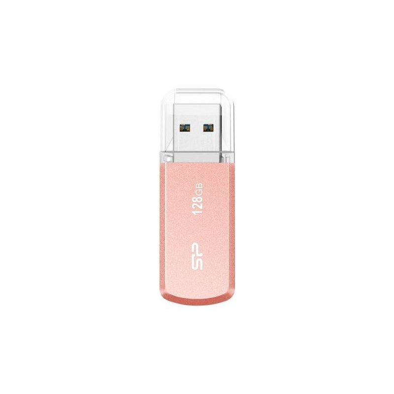 Stick memorie Helios 202, Silicon Power, USB 3.2, 128 GB, Roz - eMAG.ro