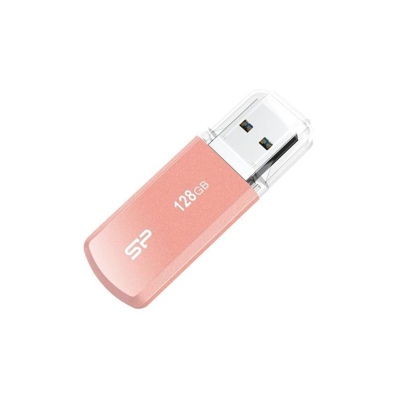 Stick memorie Helios 202, Silicon Power, USB 3.2, 128 GB, Roz - eMAG.ro