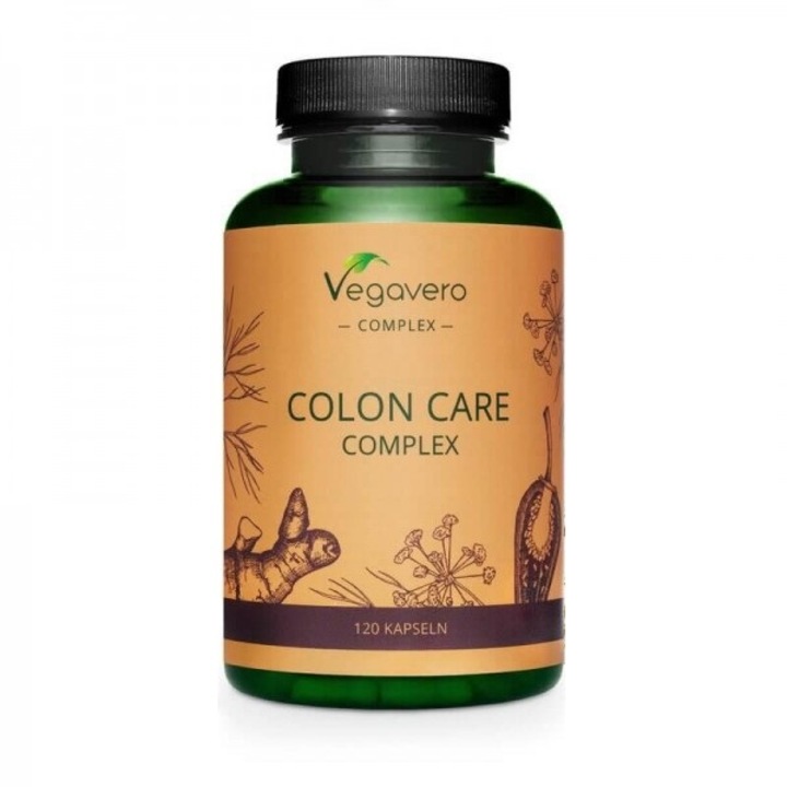 Supliment alimentar, Vegavero, Complex de ingrijire a colonului, Colon Detox, 120 capsule, 100% vegan