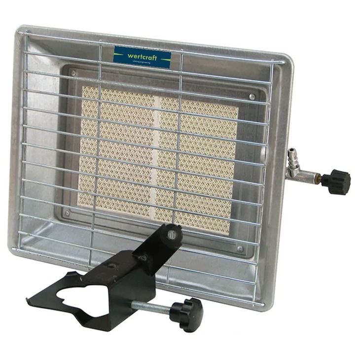 Soba cu arzator mare Wertcraft, 3000 W, 220 g/h, Invelis din tabla galvanizata