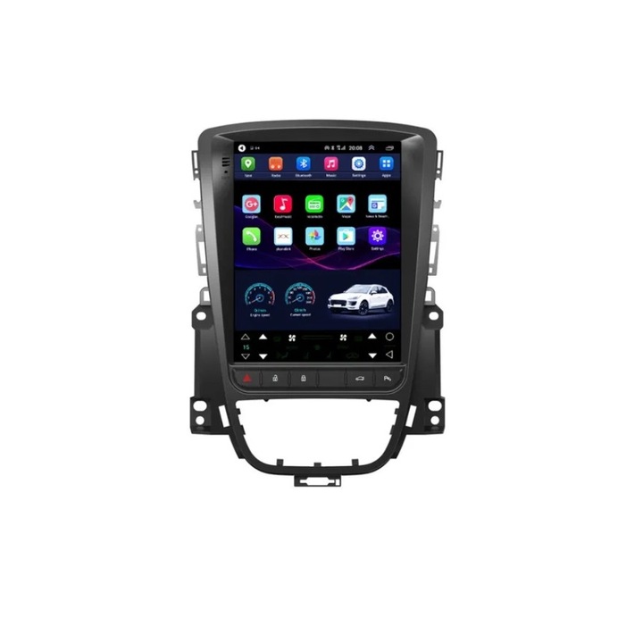 Мултимедия с навигация ZT, за OPEL ASTRA J 2009 - 2015 ВЕРТИКАЛНА, Android, 8+4+64, 9712